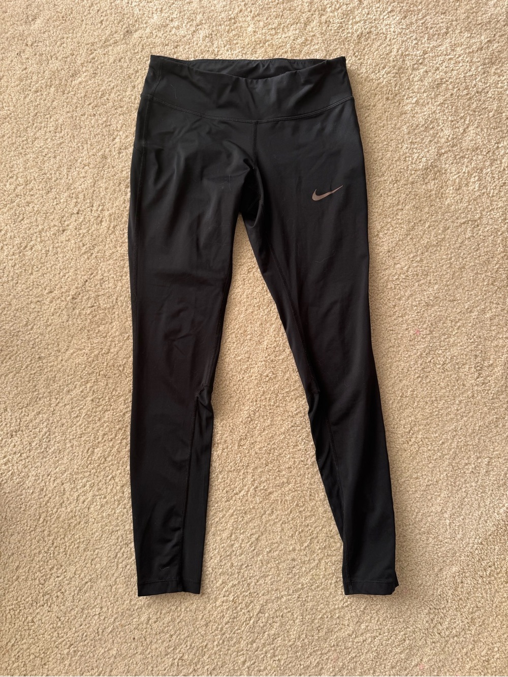 Nike Women’s Black High-Rise Dri-FIT Performance Leggings